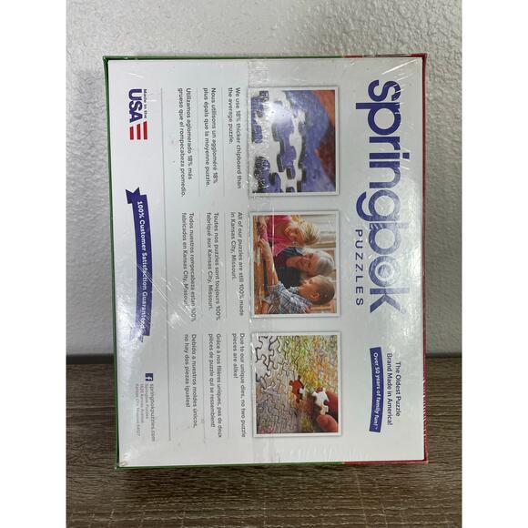 Springbok 500 Piece Puzzle Cardinal Christmas Tree Ornaments Sealed‎ USA Made - Picture 5 of 9